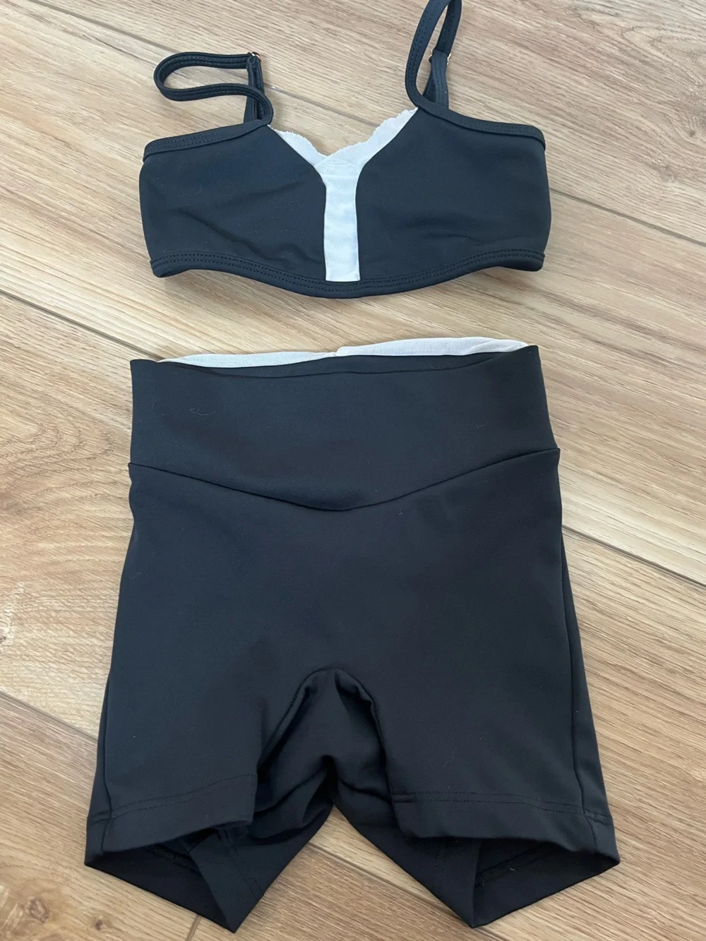 FIVE Dancewear - Black + White Mesh Dance - YM